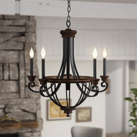 wayfair metal chandeliers